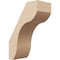 Ekena Millwork 5-inch W x 10-inch D x 14-inch H Stanfield Rough Cedar Woodgrain TimberThane Knee Brace, Primed BRCUR05X10X14STARCPR - alternate 1
